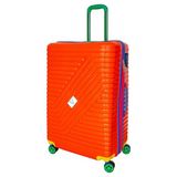 Vayomy Colors Pp Line Orta Boy Turuncu Valiz Kırılmaz 2 Yıl Garantili