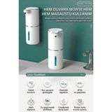 Vayomy Otomatik Köpük Sıvı Sabunluk Sensörlü Köpük Sabun Makinesi 380 ml USB Type-C Şarjlı FoamSmart