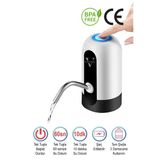 Vayomy Otomatik Şarjlı Damacana Su Pompası 1200 Mah Bataryalı Beyaz (Bpa Içermez ,Ce Belgelidir)