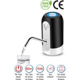 Vayomy Şarjlı Otomatik Damacana Su Pompası 1200 mAh Bataryalı (Bpa Içermez, CE Belgelidir) - Beyaz - Siyah