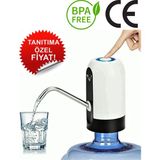 Vayomy Şarjlı Otomatik Damacana Su Pompası (Bpa Içermez ,ce Belgelidir) - Beyaz