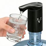 Vayomy Silentpro Sessiz Şarjlı Otomatik Damacana Su Pompası Dalgıç Motor Yüksek Hızlı Dolum Çocuk Kilidi (Bpa Free) - Siyah
