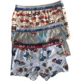 Vaytrend Desenli Erkek Çocuk Slip Boxer 3 Adet 5-6 Yaş