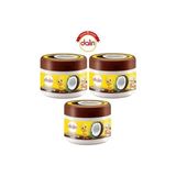 Vazelin 100 ml Hindistan Cevizi, Pamuk ve Shea Yağlı 3'lü Set