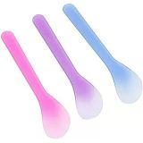 Vazelin Sürme Spatulası - Karışık Renkli Plastik Dövme Spatulası 80 Adet