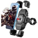 VAZESWIN Alüminyum Alaşımlı Gidon Tabanlı Motosiklet Telefon Montajı 5.4 "-7" Telefonlar için