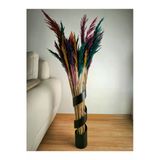 Vazo Yükseklik 50 Cm Genişlik 7,6 Cm Pampas Vazosu Metal Çiçek Vazosu Sehpa Vazosu
