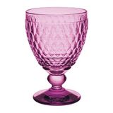 Vb Boston Colour Fuşya Kristal Kırmızı Şarap Kadehi 132 mm VRH11-7331-0020 - Standart - Şeffaf