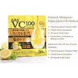 VC100 Intensive Bright 30’lu Japon Vitamin C Yüz Maskesi