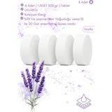 Vcalla 4 Adet Lavanta, Ev Tipi Nem Alıcı Tablet 500g | Küf Ve Rutubet Giderici | Ev Ve Ofis için