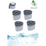 Vcalla Nem Alıcı - Rutubet Giderici Natural ( 4 Adet 500 Gram Aparat ve 4 Adet 500 Gram Tablet )