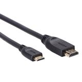 Vcom Cg583-1.5 Siyah 1.5 Metre Hdmi To Mini Hdmi Erkek Kablo