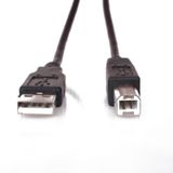 Vcom CU201-B-1.8 1.8 m Siyah 2.0V Usb 2.0 Yazıcı Kablosu