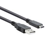 Vcom CU405 Type-C Usb 2.0 Siyah Usb Kablo