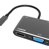 Vcom CU451 Type-C To Vga Hdmi Usb Type-C Çevirici