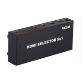 Vcom DD435 5PC-1Mn Monitör Hdmı Switch Metal