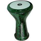 Vd Vatan Darbuka 5 No Yeşil Çatlak Boyalı Profesyonel Mısır Darbuka Döküm Çömlek Doumbek
