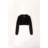#vdr viadellerose Siyah Bolero Sweatshirt 17006