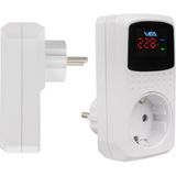 VE-22393 15 Amper 3520 Watt Akım Korumalı Dijital Göstergeli Priz