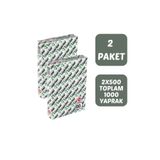 Ve-ge 2 Paket Toplam 1000 Yaprak Ve-ge Copier Bond Fotokopi Kağıdı