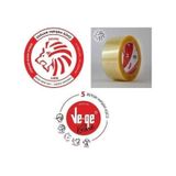 Ve-ge Aslan Şeffaf Koli Bandı 45 Mm X 100 Mt 4 Adet 4