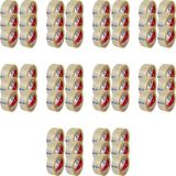 Ve-Ge Bant Şeffaf Koli Bandı / 45 mm x 100 Metre / 6'li 10 Paket - 60 Rulo - Çok Renkli - Genel