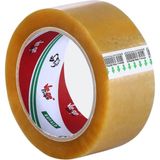 Ve-Ge | Bufalo Koli Bandı, 45 mm x 40 M, Şeffaf, Su Bazlı Akrilik Tutkal, Sararma Yapmaz