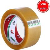 Ve-Ge Bufalo Koli Bandı, 96 Adet, 45 mm x 40M, Şeffaf, Su Bazlı Tutkal - 45mm x 40 m