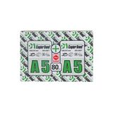 Ve-ge Fotokopi Kağıdı Copier Bond 1000 Li A5 80 Gr Beyaz (1 Paket 1000 Adet A5 Fotokopi Kağıdı)