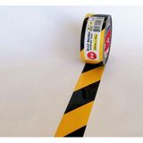 Ve-Ge Ikaz Bandı Baskılı Sarı-Siyah 50MM x 33MT
