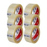 Ve-Ge Koli Bandı 45X100 Şeffaf (Fil) En 45MM, Uzunluk Net 100 Metre, Basınca ve Gerilime Dayanı - Çok Renkli - Genel