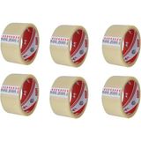 Ve-Ge Vege Koli Bandı (45 Mm*40 Mt) Şeffaf Aslan ( 6 Adet ) - Boyut
