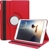 Ve Kırmızı iPad Air 3 /air 4 / Pro 10.5/ iPad 10.2 ile Uyumlu 360 Derece Dönebilen Standlı Tablet Kılıfı - Kırmızı