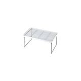 ve Mutfak Tezgahı Için Raf Düzenleyici Buzdolabı Uyumlu Yükseltici Organizer Metal Ayaklı Ek Raf Çok Amaçlı Raf Düzenleyici Stand Dolap Tezgah ve Buzdolabı Için Uygun