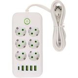 Vea 6'lı Akım Korumalı Priz 1.5 Metre Kablo 4 x Usb 1 x Type-C Pd Girişli Grup Priz 16 Ah Akım Korumalı Priz 3000W Güç Anahtarlı Topraklı Çocuk Korumalı - Beyaz