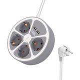 Vea Ve-G604yu 4Lu 2 Usblı Anahtarlı 1.5 Metre Grup Prız