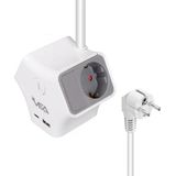 Vea VE-G903YC 3'lü Usb+ Type-C Girişli Anahtarlı 1.5 mt Grup Priz