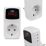 VEA Vea Ve-22393 16a 3520w Tekli Dijital Göstergeli Akım Korumalı Priz Beyaz