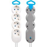 VEA VEA VE-2S4N 4LÜ 1.5 METRE KABLOLU GRUP PRİZ (Beyaz)