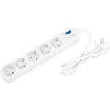 Vea Zemheri Vea 5'li Anahtarlı 1.5 Metre Akım Korumalı Grup Priz 16 Amper 3500 Watt Uzatma Kablosu