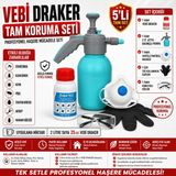 VEBİ Vebi Draker 10.2 Cs + 2 Lt Jetta Basınçlı Pompa + Koruyucu Ekipman Tam Set | Profesyonel Haşere Mücadele Kiti