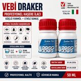 VEBİ Vebi Draker 10.2 Cs 2'li Set (2 x 50 Ml) – Profesyonel Haşere Ilacı | Italya Üretimi | Sivrisinek, Karasinek, Hamamböceği, Kene, Pire, Tahtakurusu ve Akrep Için
