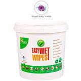 Vebox 300'lü Büyülü Bahçe Kokulu Easy Wet Wipes Kova Islak Mendil