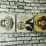 Vecihi Kabartmalı Baskılı 3'lü Tablo