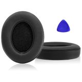 VecKoptuo Beats Studio 2 ve 3 Kablolu ve Kablosuz (B0501, B0500) Kulaklıklar için Profesyonel Yedek Kulak Pedleri, Yumuşak Deri ve Hafızalı Köpüklü Premium Kulaklık Minderleri, Siyah