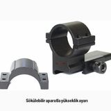 Vector Optics 30mm Yükseklik ayarlı Dürbün RedDot Monte Hamili