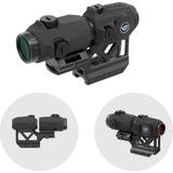 Vector Optics Combo Kit | Maverick Mini Red Dot Nişangah & 3x Magnifier & Entegre Tek Parça Montaj (Vogp-02)