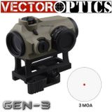 Vector Optics Maverick GEN3 TAN 1x22 Çöl Rengi Kauçuk Kaplı Red Dot Nişangah SCRD-39