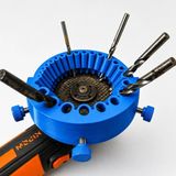 Vector Tools 125MM Avuç Taşlama Için Matkap Ucu Bileme Aparatı - Pratik Matkap Ucu Bileyici - Mavi