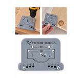 Vector Tools Dolap Kapağı Menteşe Delme ve İşaretleme Kılavuzu (35)